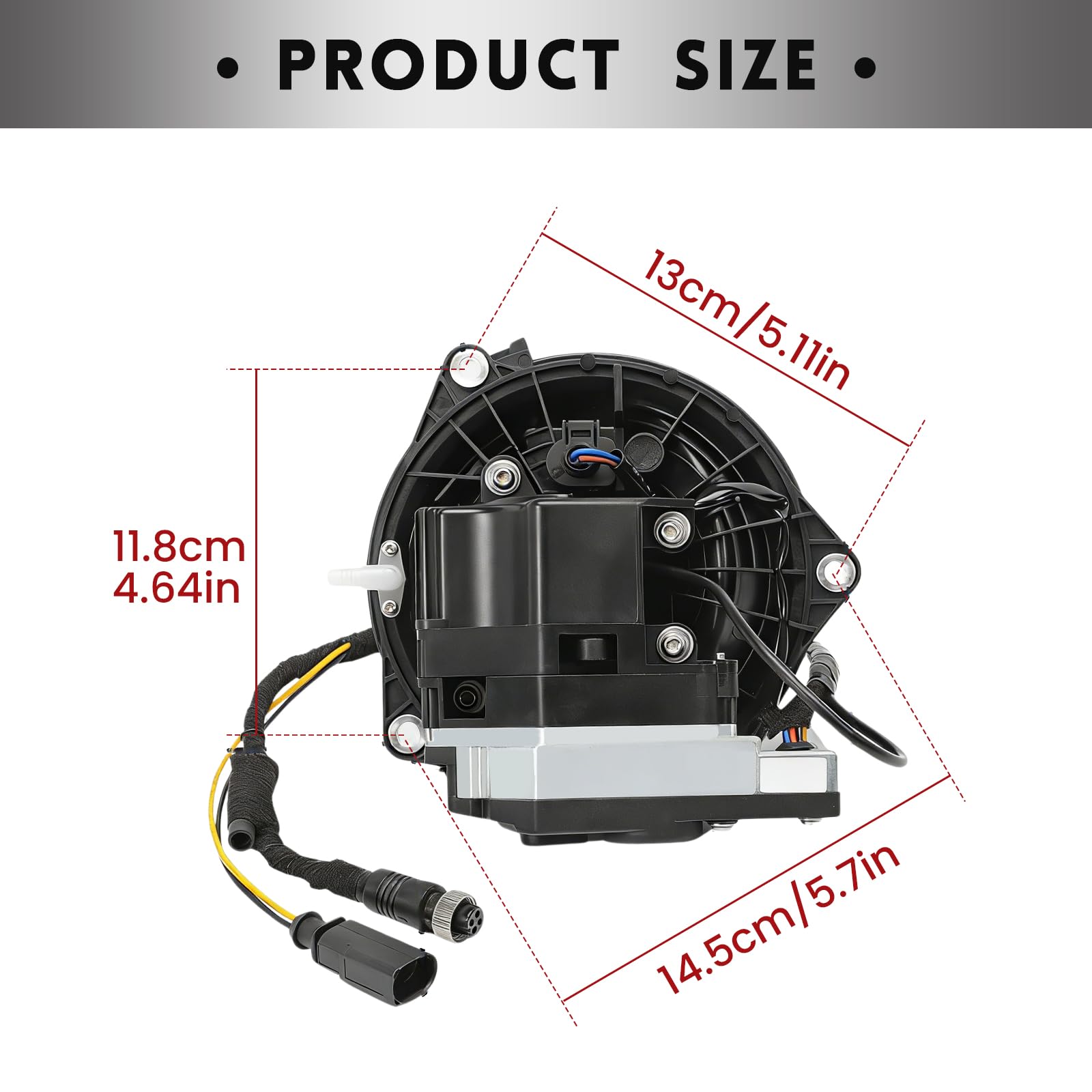 Cámara de Marcha atrás Compatible con Passat CC, Golf, Polo, cámara de visión Trasera 1280p, Alta definición, Resistente al Agua, visión Nocturna