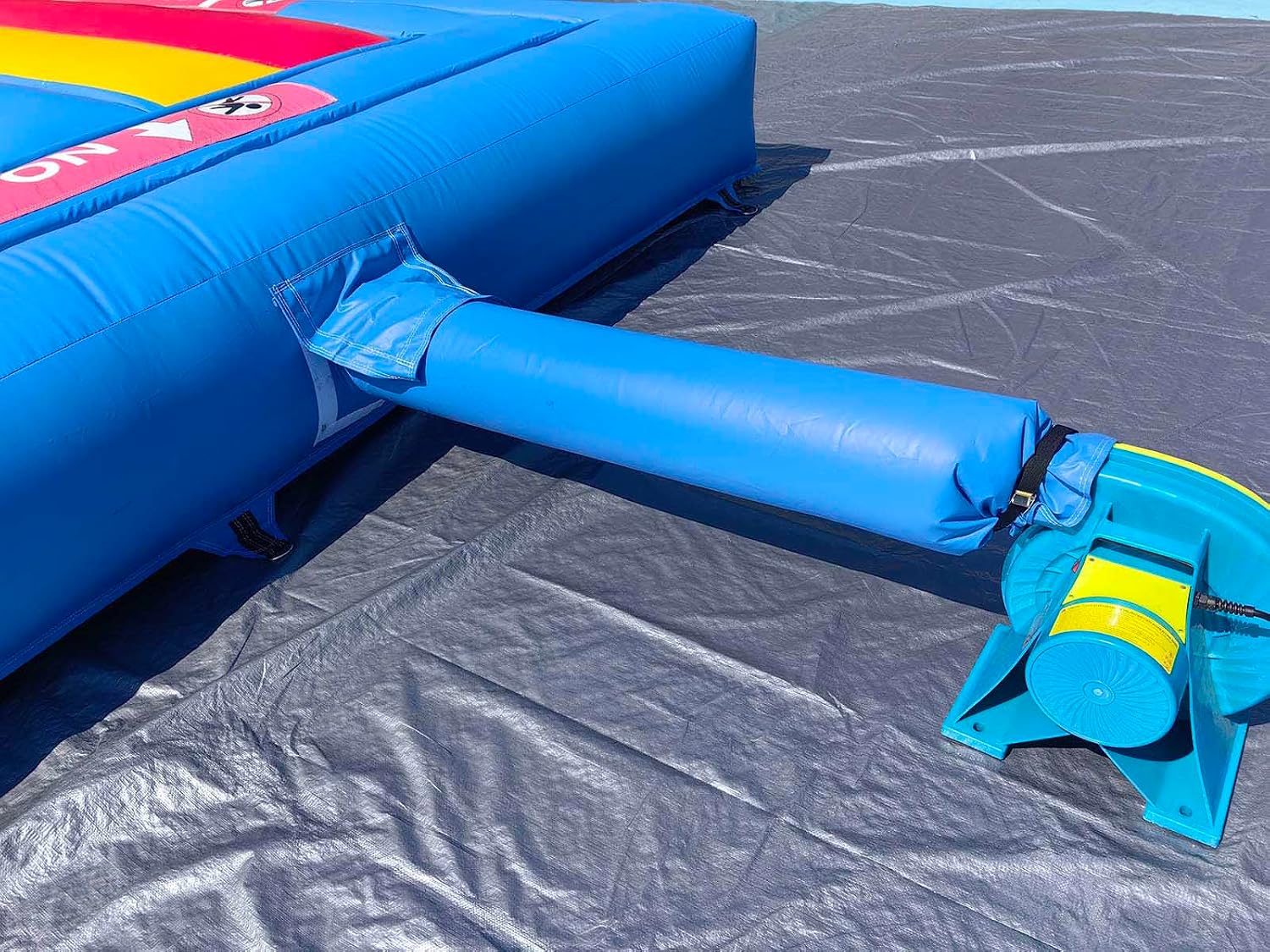 Outdoor 30'x20' Large Inflatable Bounce Pad for GYM Fitness, Bounce Mat for Physical Training, Jumping Cushion Pillow for Children Parties on Farm, Heavy Duty Material, Commercial Use