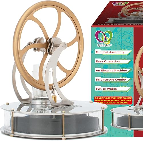 Miniatura 1 de DjuiinoStar - Motor Stirling de baja temperatura