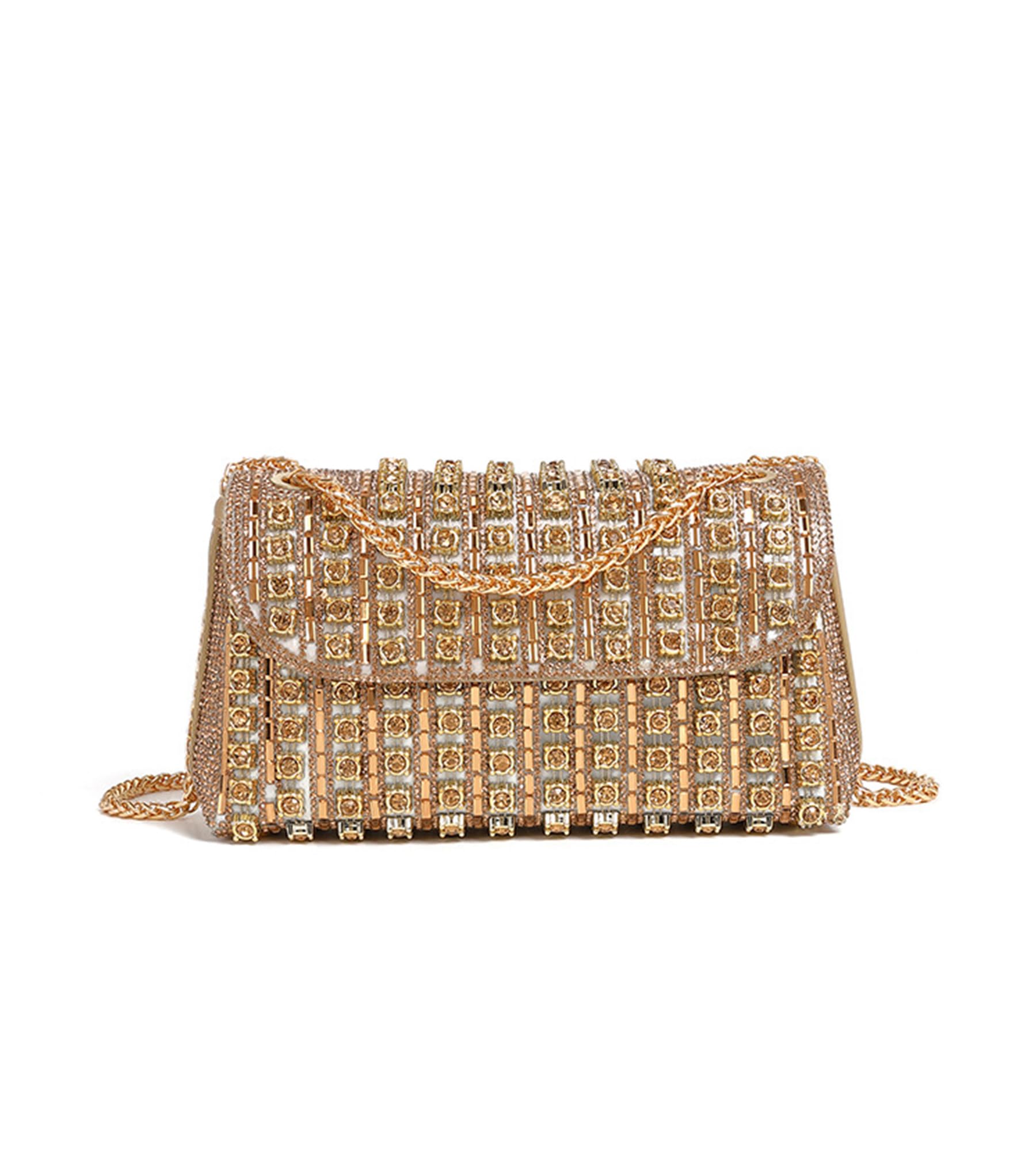 Rhinestones Clutch Purses for Women Chain Shoulder Bags Sparkly Evening Bags for Cocktail Prom Party Wedding