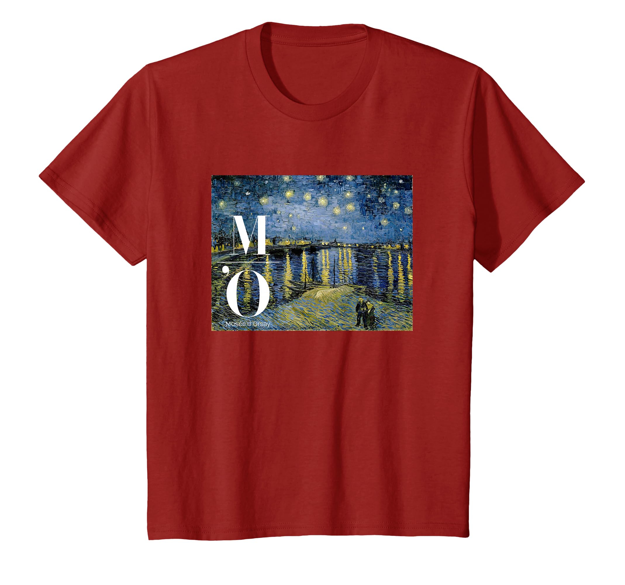 Amazon | ゴッホ ローヌ美術館の星月夜 オルセー美術館 Tシャツ | T 