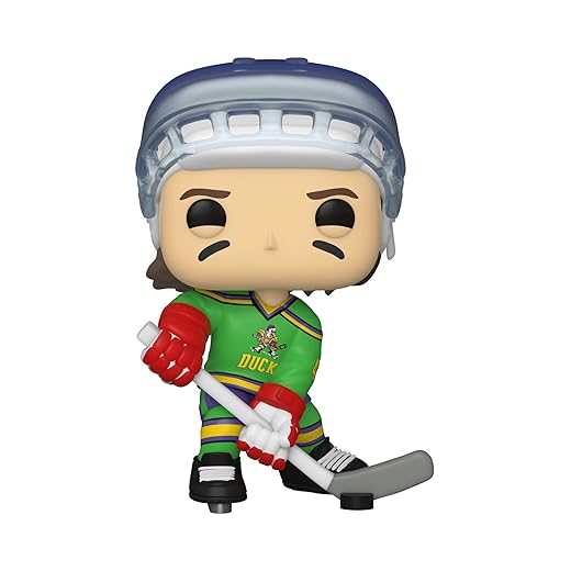 Funko Pop! Disney: Mighty Ducks - Fulton Reed, Multicolor, (Model: 46786), 3.75 Inches