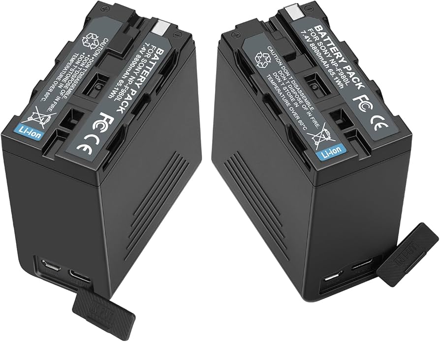 SONY バッテリー　NP-F970　新品未開封　2個セット Amazon.com : JYJZPB 2 Pack NP-F970 Battery Compatible for