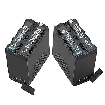 Amazon.com : JYJZPB 2 Pack NP-F970 Battery Compatible for