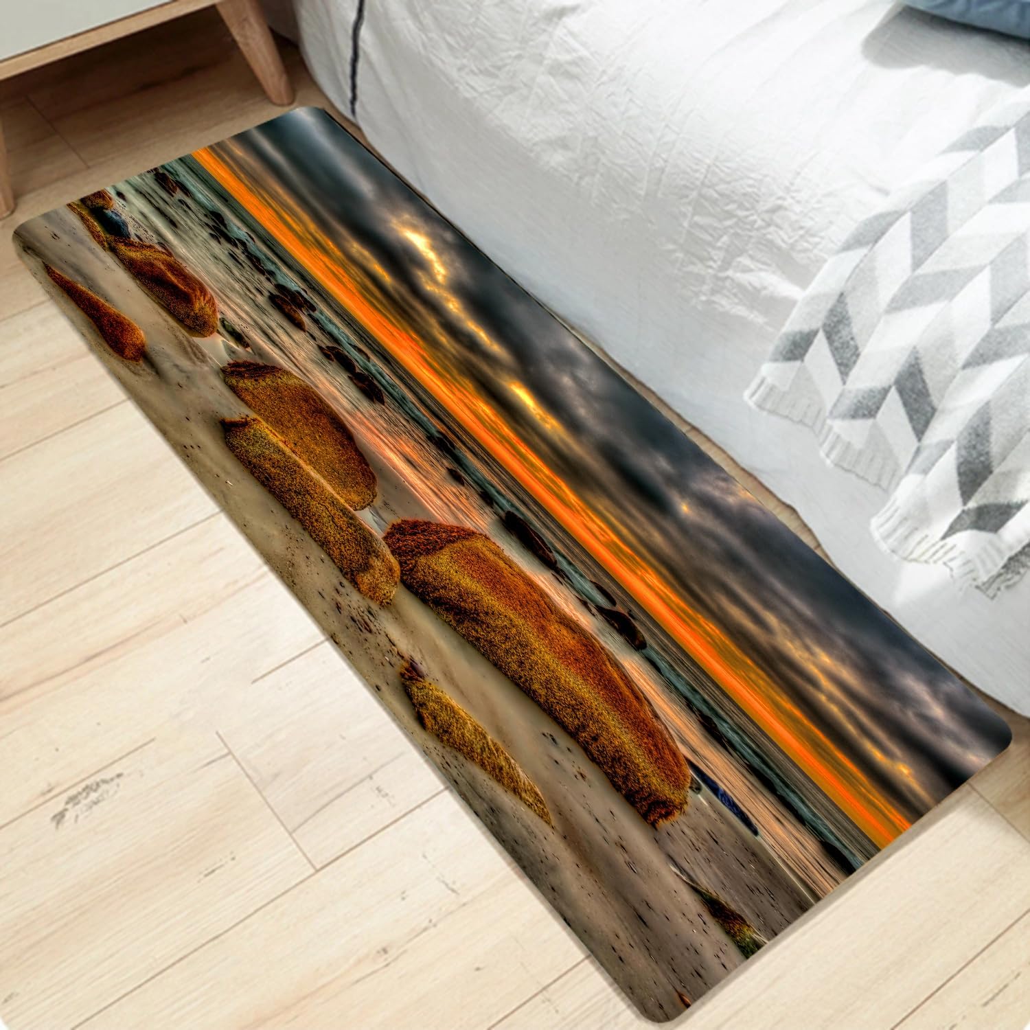 Amazon.com: Non-Skid Low Pile Sponge Foam Door Entry Rug for Bathroom ...