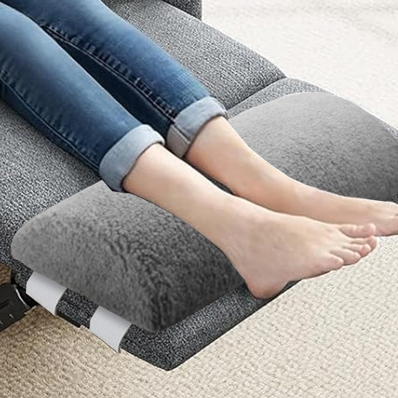 Coussin de Soutien pour Jambes de Fauteuil Relax - Repose-Pieds Moelleux pour Canapé,Coussin de Confort à Mémoire de Forme pour Élévation des Pieds, Pour Canapé, Lit et Fauteuil