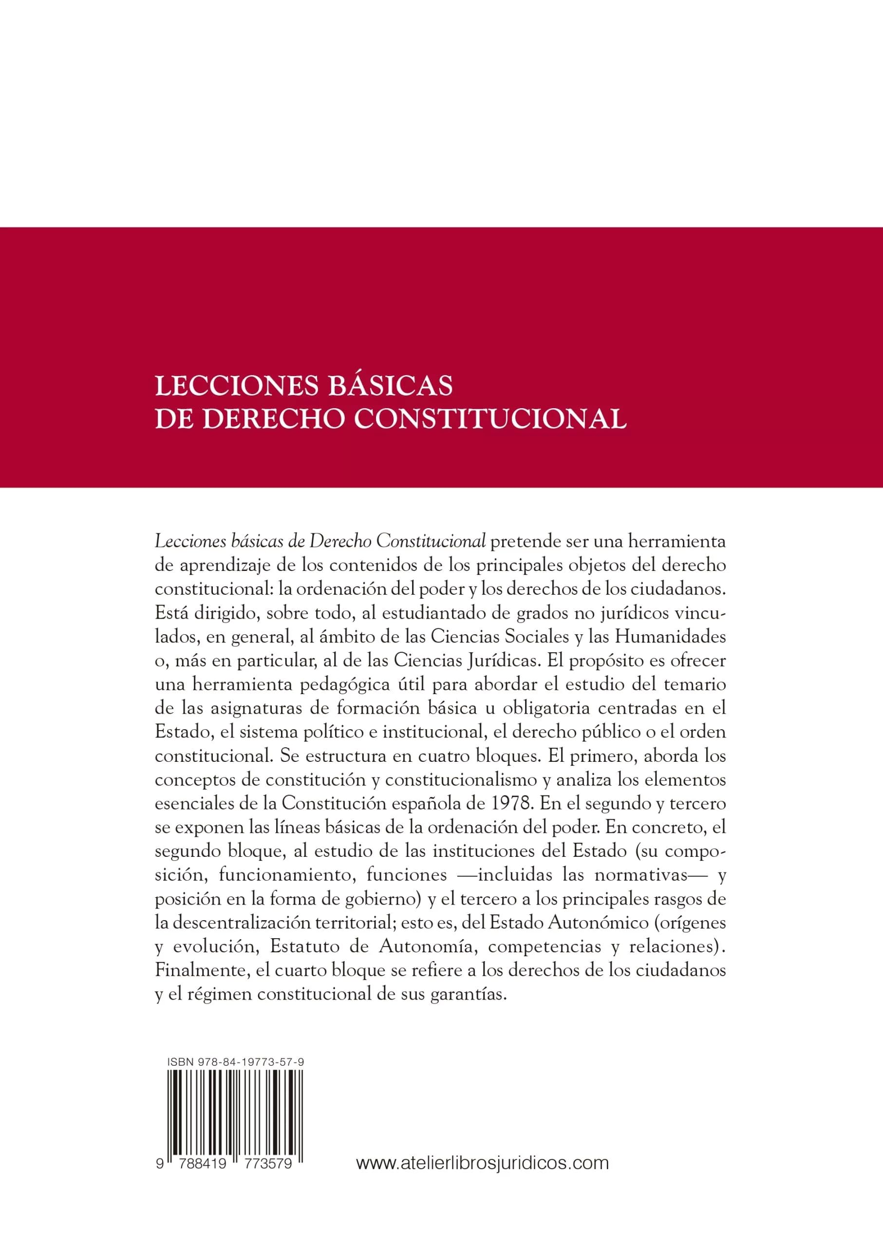 Lecciones básicas de Derecho constitucional (MANUALES)