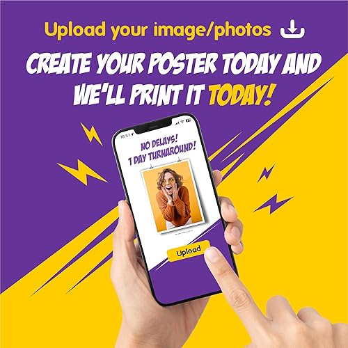 Miniatura 31 de Póster personalizado de 24 x 36 pulgadas, póster personalizado de imágenes, impresión de pósters, crea tu propio póster personalizado de 24 x 36