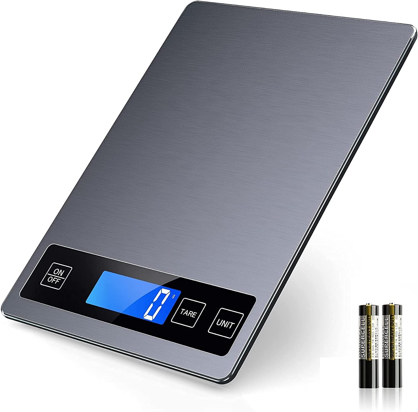 Bilancia Alimentare Elettronica Soehnle Roma 5 Kg - Precisione 1g, Vetro Temperato, Argento