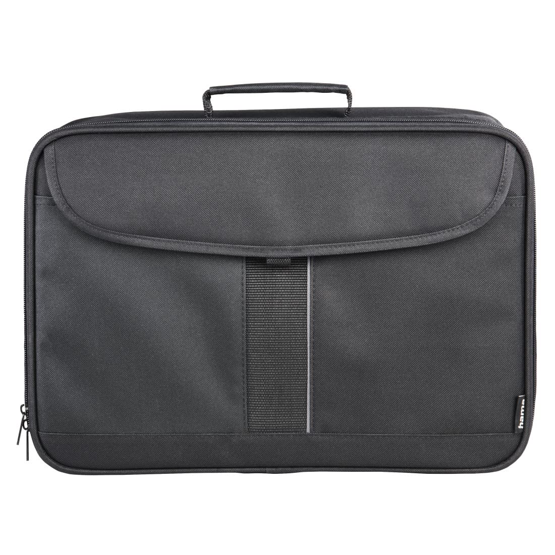 Hama Sacoche de Rangement Sportsline (Sacoche de projecteur, Ordinateur et disques durs, Taille L, 27 x 39 x 15 cm, rembourré, pour Acer, BenQ, Epson, LG, Optoma BeamerL) Noir