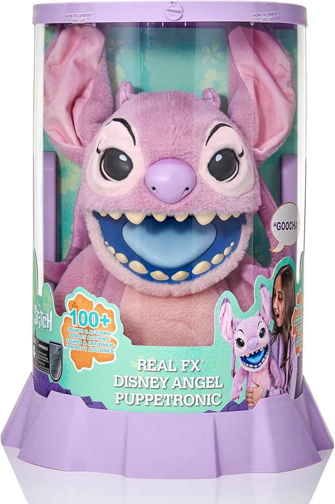 リアルFX ディズニー エンジェル スティッチ フィギュア Wow s f18B Amazon.com: WOW! STUFF Disney Angel Puppetronic by RealFX