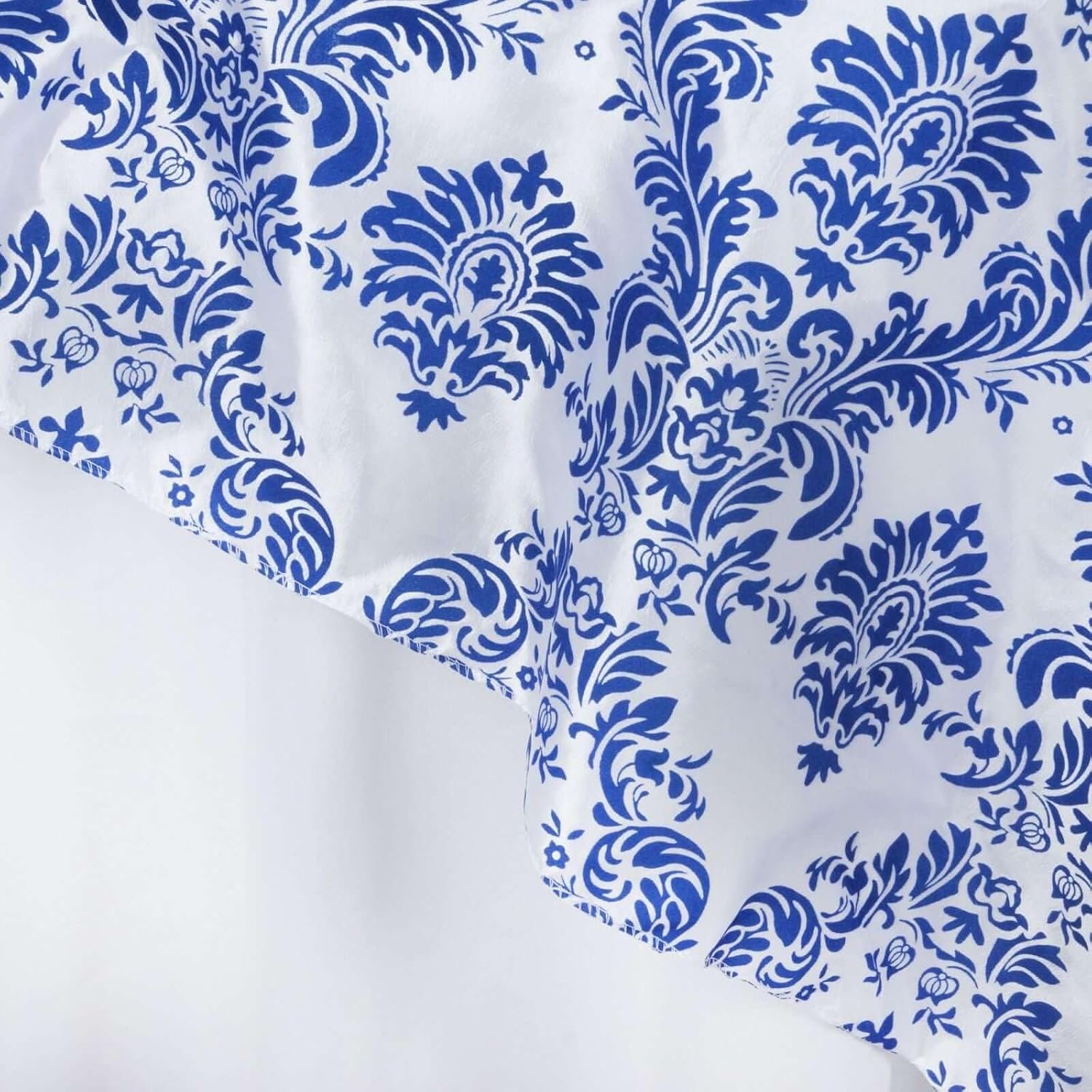 Efavormart Royal Damask Flocking Square Tablecloth Overlay 60"x60" Square Tablecloth Cover for Wedding Party Event Banquet