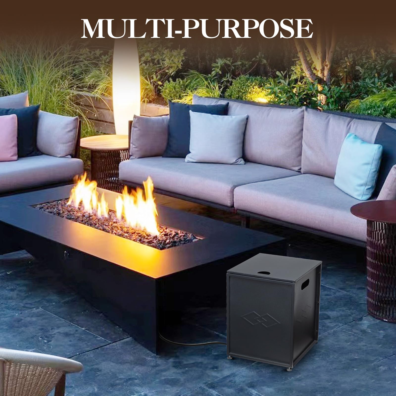 Snapklik.com : Propane Tank Cover Table, 20 Lbs Propane Tank Storage ...