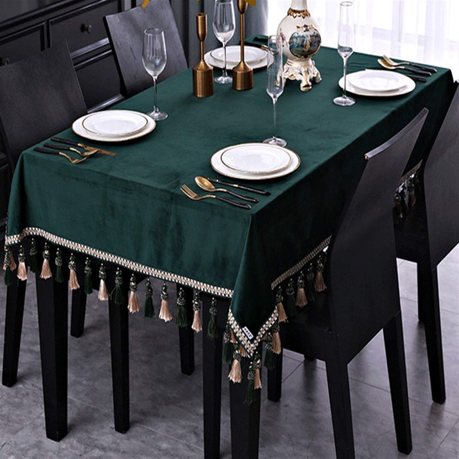 Amazon｜レースのテーブルクロスエレガントで豪華 豪華な小さな/大きな