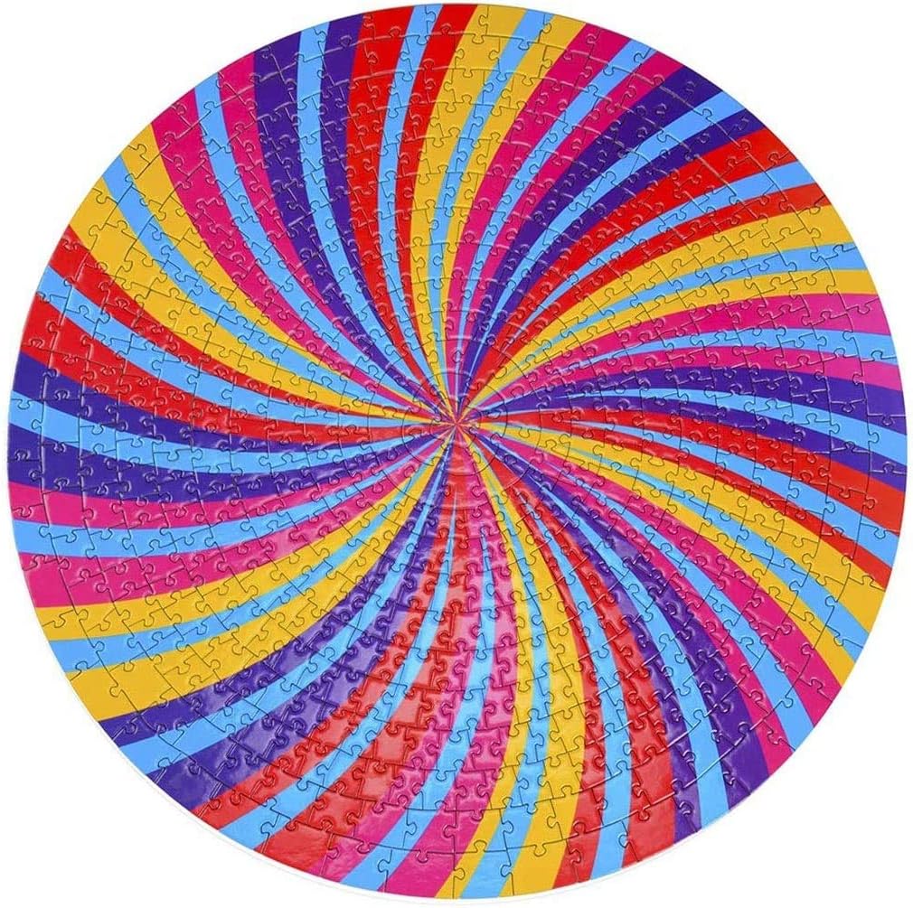 Marvelous Monkey Puzzle - 500 Pieces Multicolor Windmill Jigsaw Puzzles for Adults and Kids