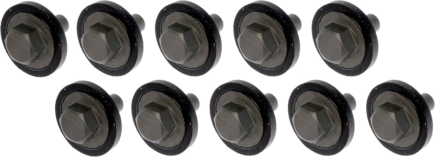 Dorman 090-206 Transmission Drain Plug - M10 -1.5 Compatible with Select Ford / Lincoln Models, 10 Pack