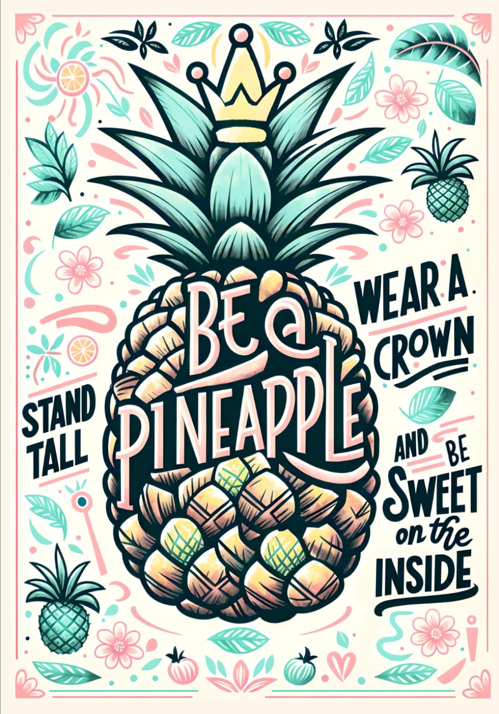 Be A Pineapple - Stand Tall, Wear A Crown, And Be Sweet On The Inside ...