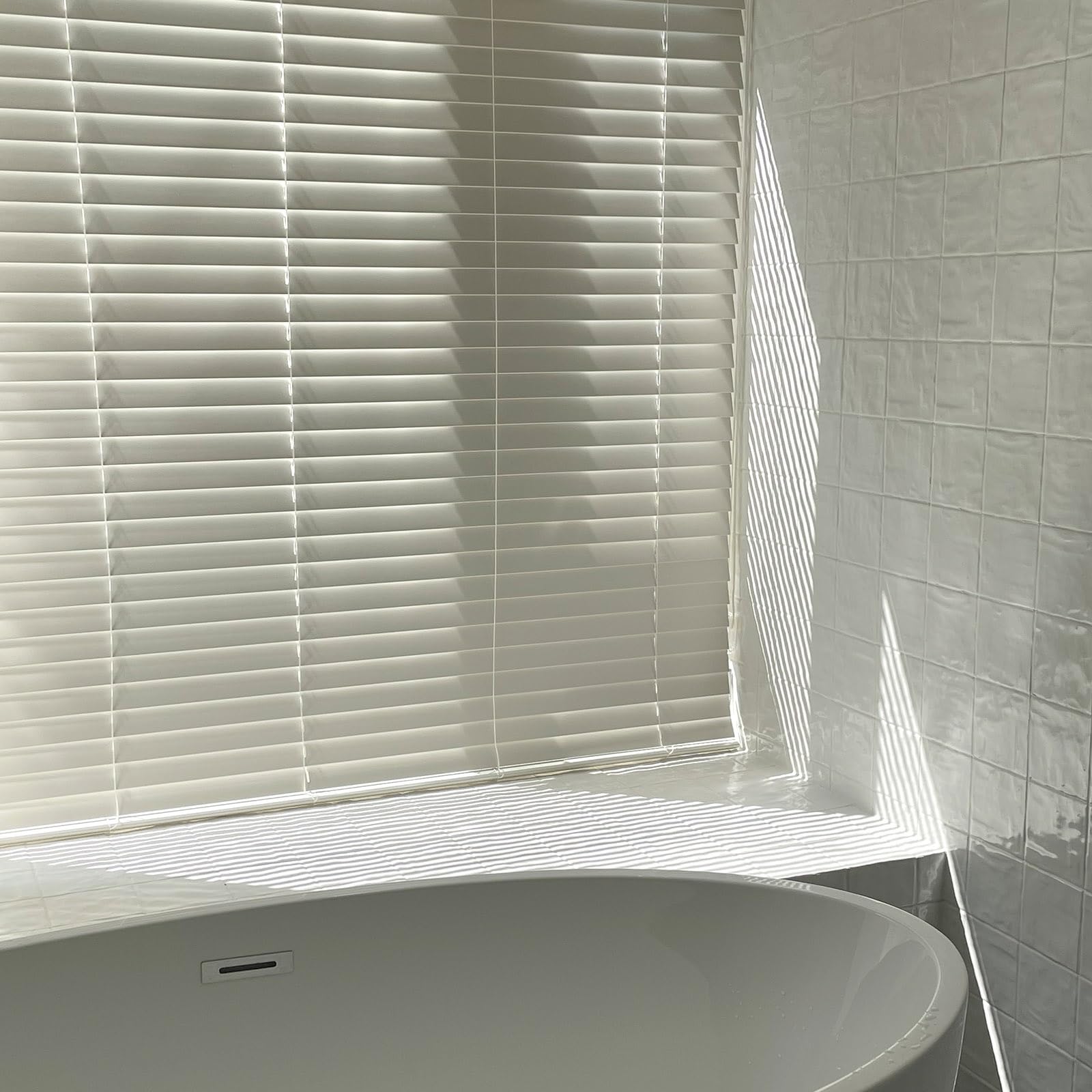 Jalousie Weiß Plissee Sichtschutz Fensterdecor Verdunkelnd Holzjalousie Horizontalerplissee Verdunkelungs-Rollo für Fenster Türen 130x220 100x220 60x220 150x220 cm(150x220cm)