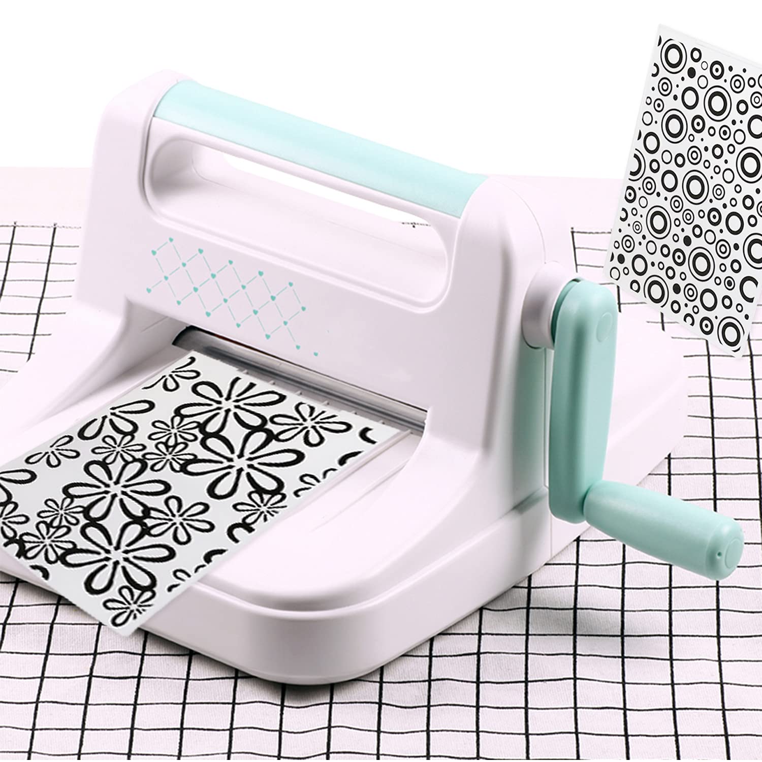 9 Plastic Embossed Folders - DIY Craft Template for Photo Album, Scrapbook & Card Making Supplies (Classic Style)