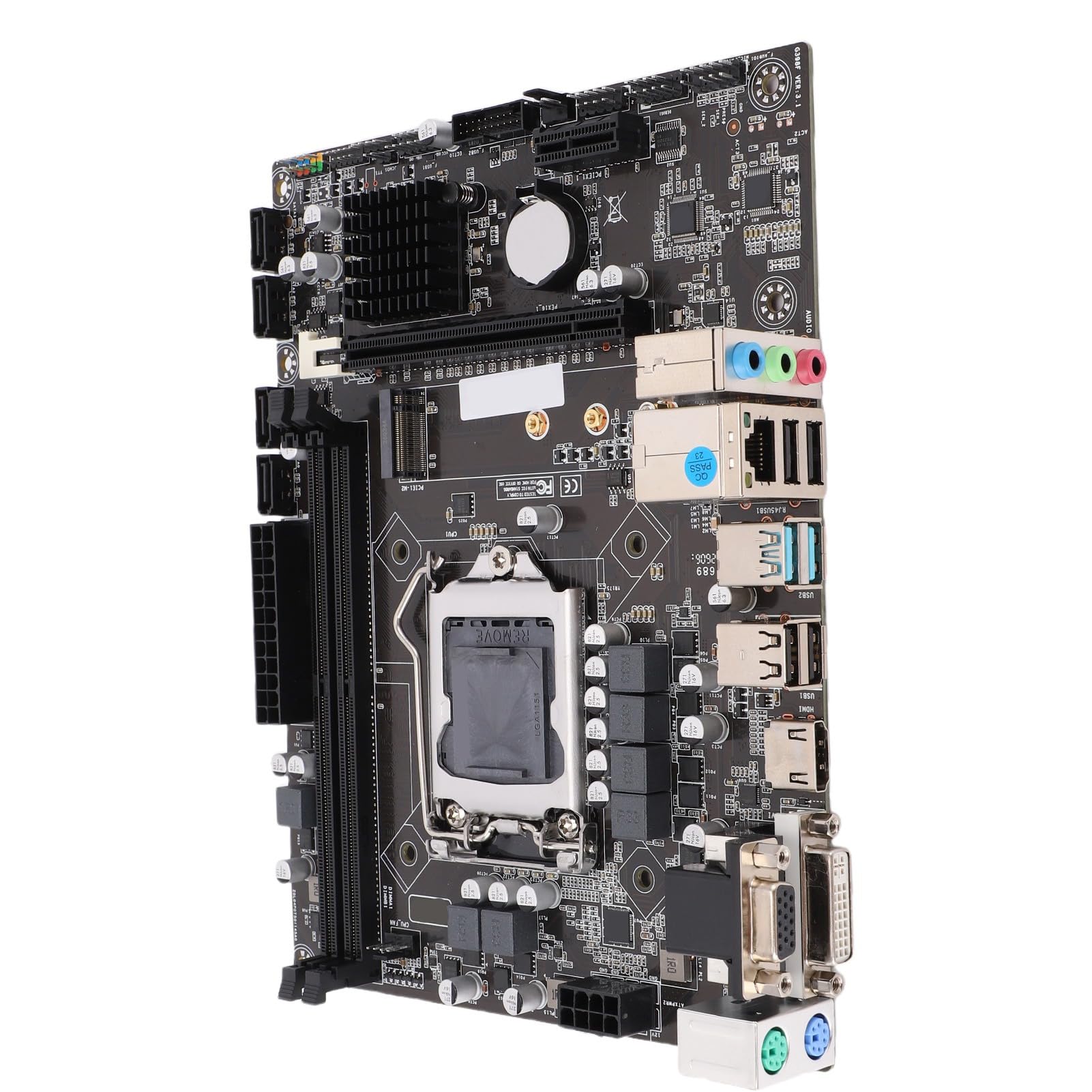 Placa Base H310 LGA 1151, Placa Base Profesional H310 LGA 1151, Chip USB 3.0 de Alta Velocidad para Computadora de Escritorio