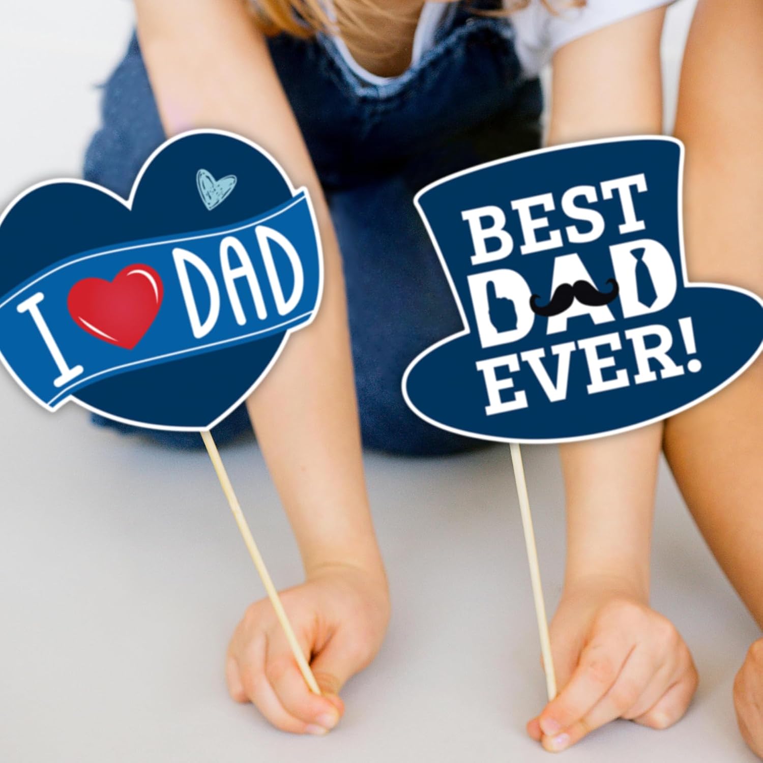 Happy Father’s Day DIY Cut-Outs Party Decoration, Set of 24 Counts image 5