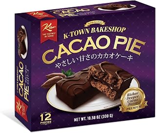 Korean Ktown Bakeshop Cacao Pie 10.58 Oz (300g) X 12Pack