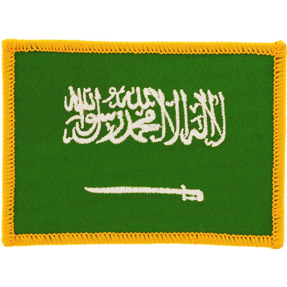 Amazon Com Saudi Arabia Flag 2 5 3 5 Embroidered Iron On Patch 藝術 手工藝與縫紉 Amazon Com Saudi Arabia Flag 2 5 3 5 Embroidered Iron On Patch 藝術 手工藝與縫紉