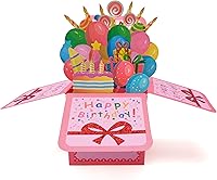 Vista 44 de Tarjeta de cumpleaños número 18 – Tarjeta de cumpleaños encantadora para niñas que cumplen 18 años – Ideal para hijas, nietas y sobrinas