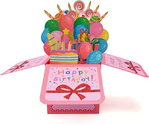 Miniatura 44 de Tarjeta de cumpleaños número 18 – Tarjeta de cumpleaños encantadora para niñas que cumplen 18 años – Ideal para hijas, nietas y sobrinas