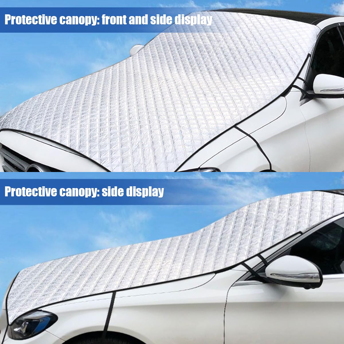 Copertura Parabrezza Auto Antighiaccio Antineve Pieghevole Inverno