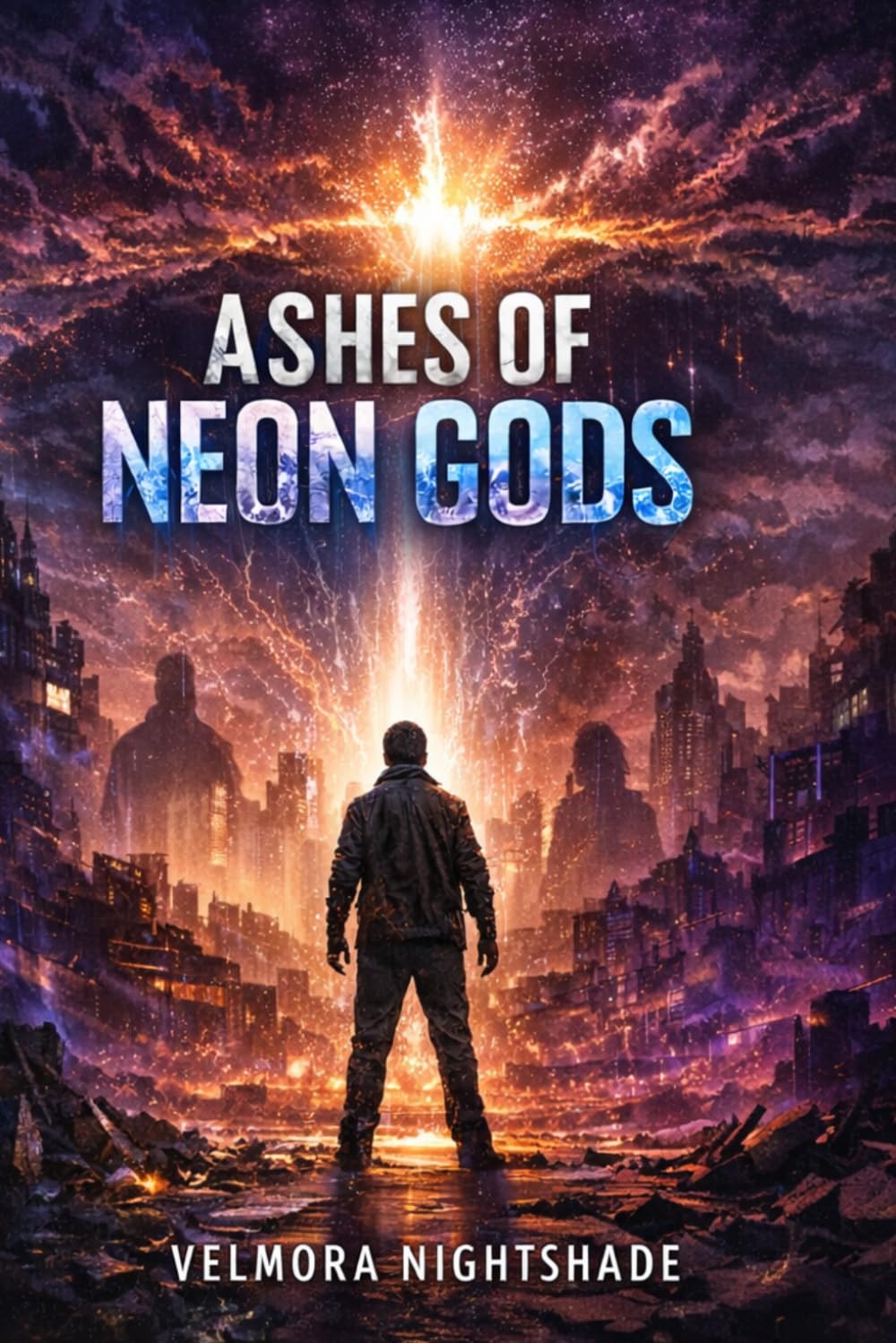 Ashes of Neon Gods: A Post-Apocalyptic Sci-Fi Thriller of Reality Collapse, Survival, and Impossible Choice