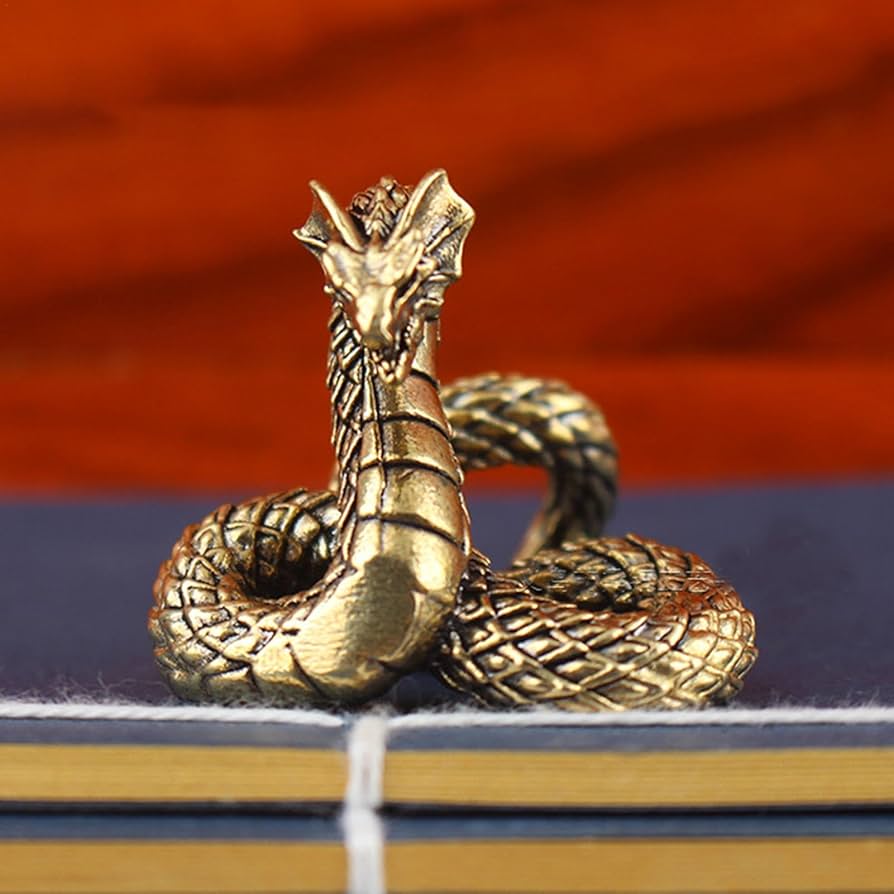 銅の置物 4個セット　虎　サル　牛　蛇 IwaiLoft 虎の置物 2022年の干支の寅の置物 虎 トラ 陶器 茶寵