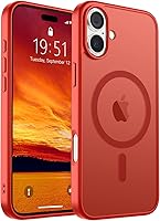 Vista 49 de SUPFINE - Funda magnética para iPhone 13 Pro Max (compatible con MagSafe), (protección contra caídas de grado militar de 10 pies), delgada, Negro