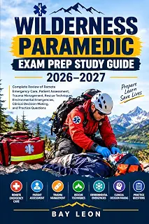 Wilderness Paramedic Exam Prep Study Guide 2026–2027: Complete Review of Remote Emergency Care, Patient Assessment, Trauma Management, Rescue ... Decision-Making, and Practice Questions