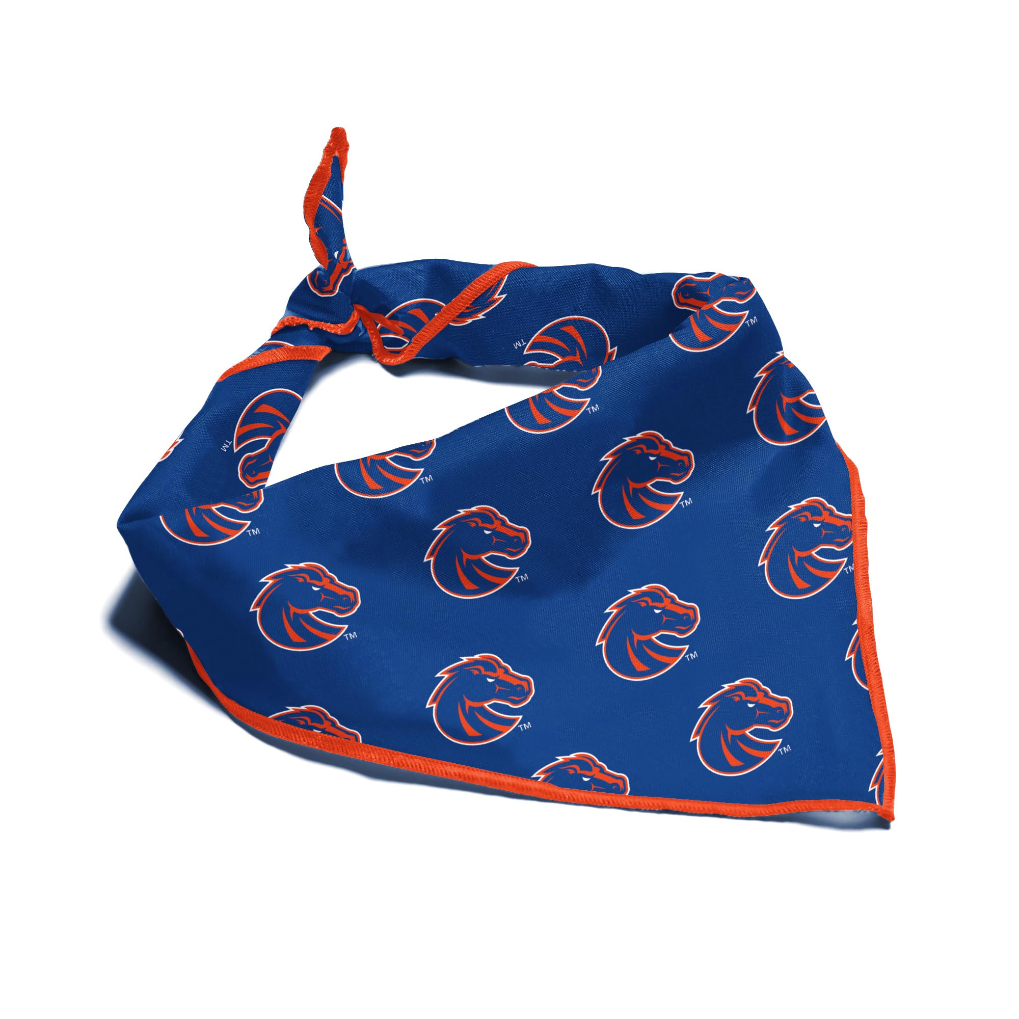 Boise State Broncos Officially Licensed Bandana for Dogs and Cats | Fits Pets Great Gift Idea | Easy-to-Tie (Small, 13")