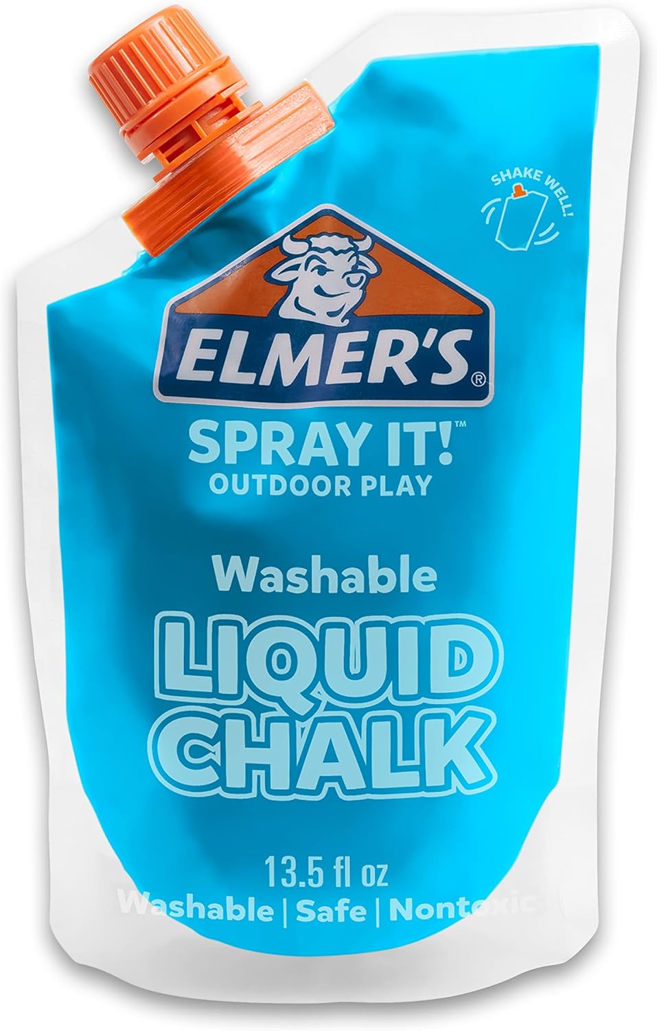 Elmer's Spray It! Outdoor Play Washable Liquid Chalk Refill