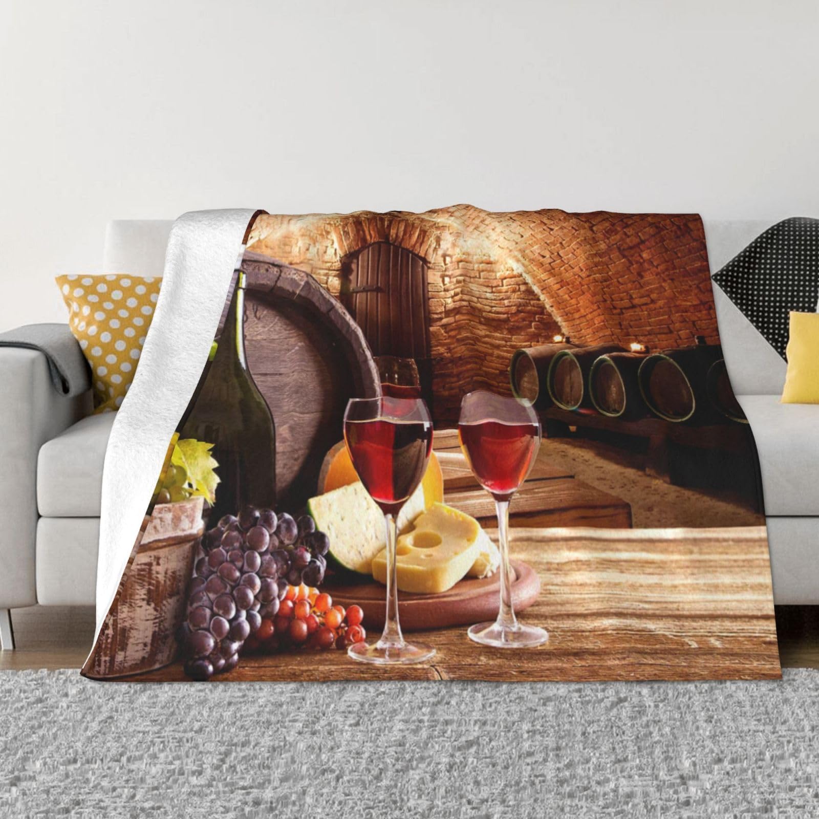 Couverture polaire contre le froid pour canapé et lit d'appoint