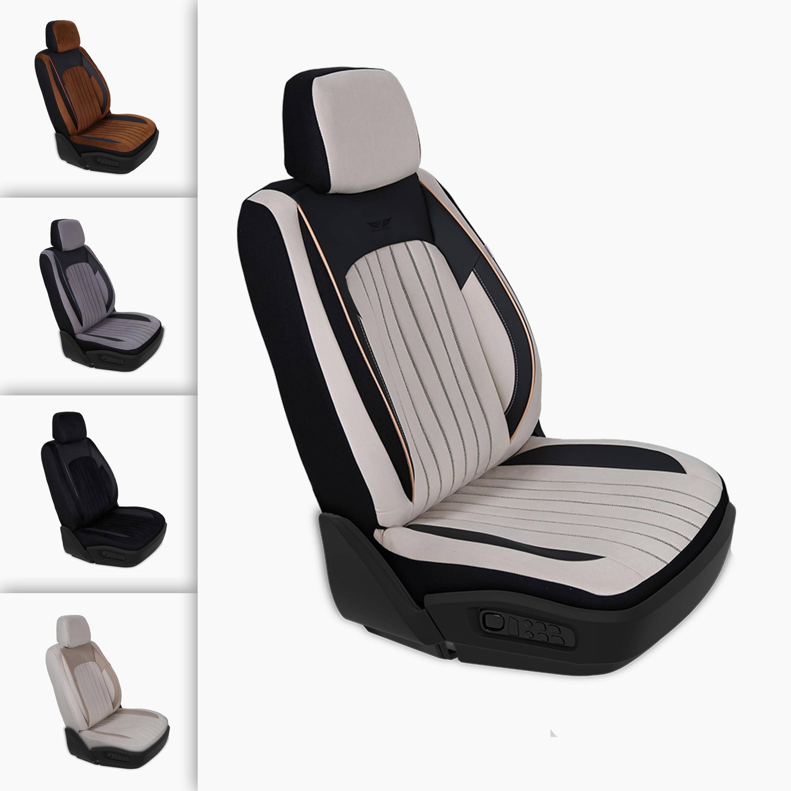 Royal Class Sitzbezüge passend für Opel Insignia in Beige Schwarz AKD3029