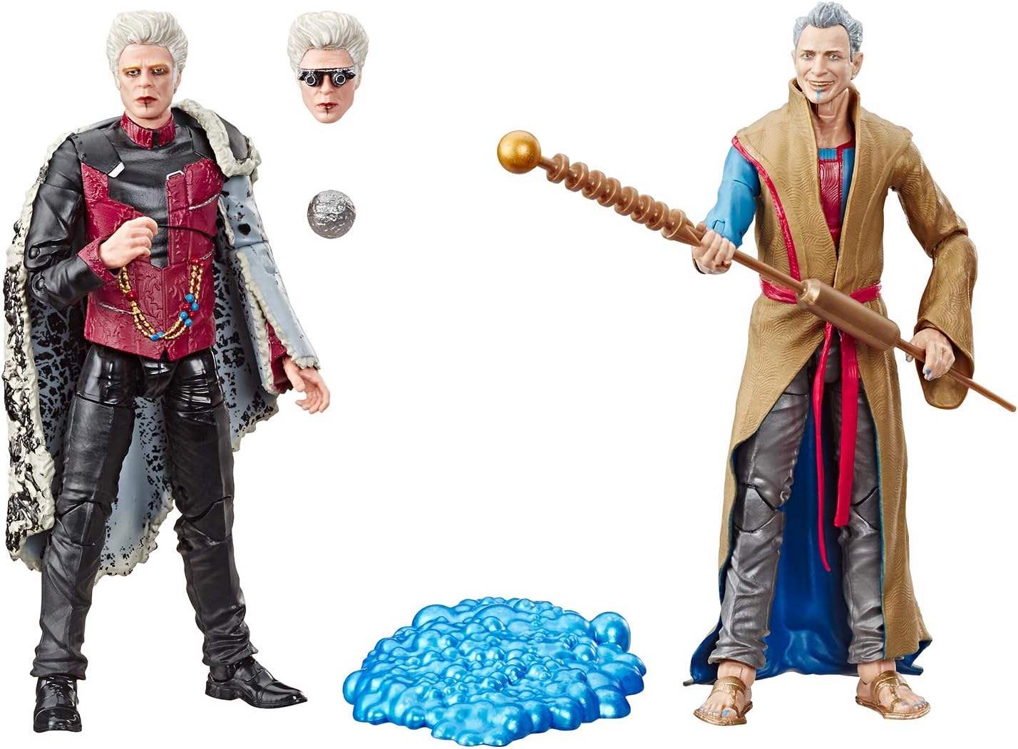 Marvel Studios Legends Series The Collector & Grandmaster SDCC 2019 Exclusive