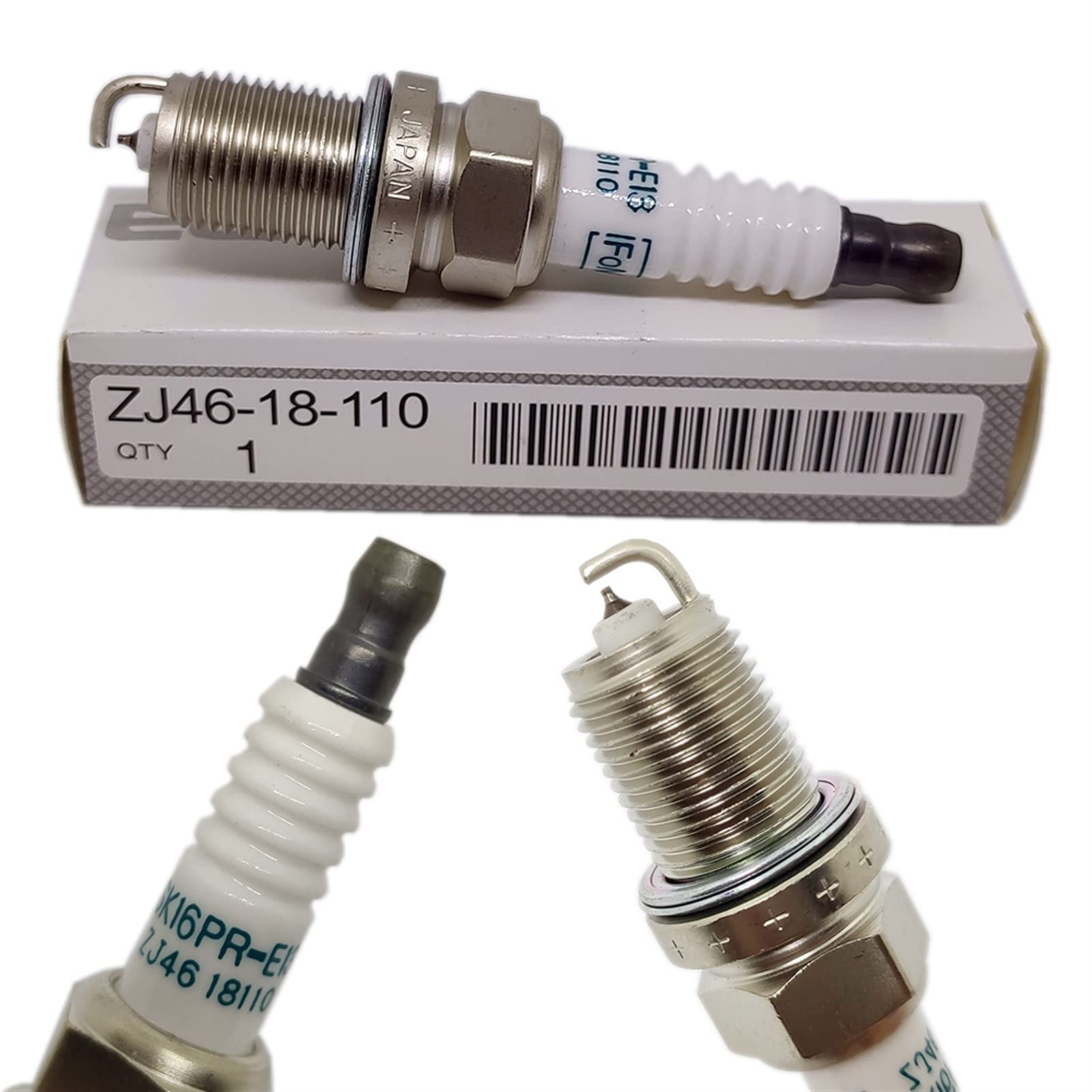 Bujía del Motor 4 Piezas ZJ46-18-110 para Mazda 2 1.3L 1.5L 2007-2015 para Mazda 3 1.6L 2008-2014 Iridium Spark Spark Plug SK16PR-E13 ZJ4618110 SK16PRE13