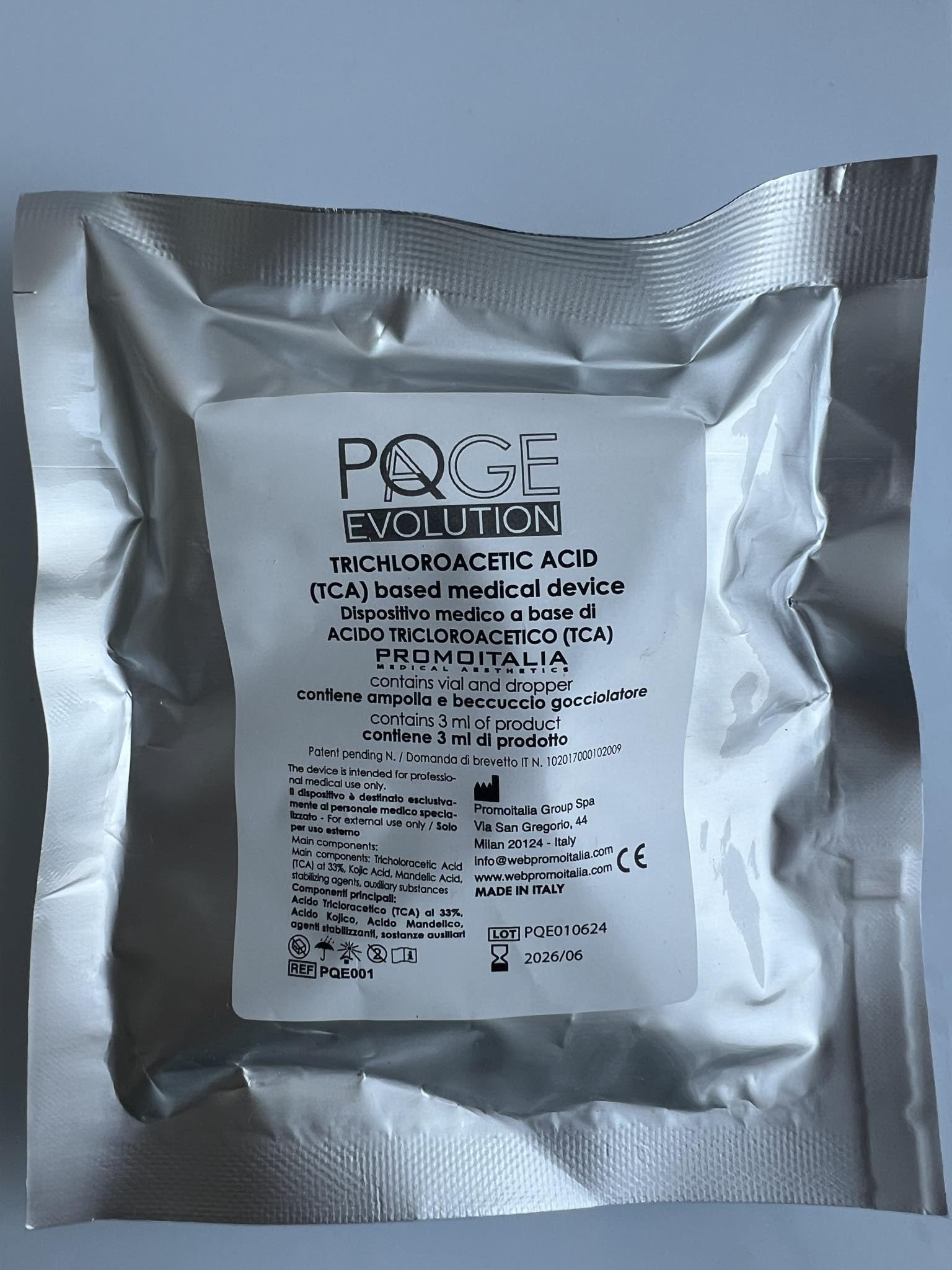PQ Age Peeling 2 x 3 ml (due vials)
