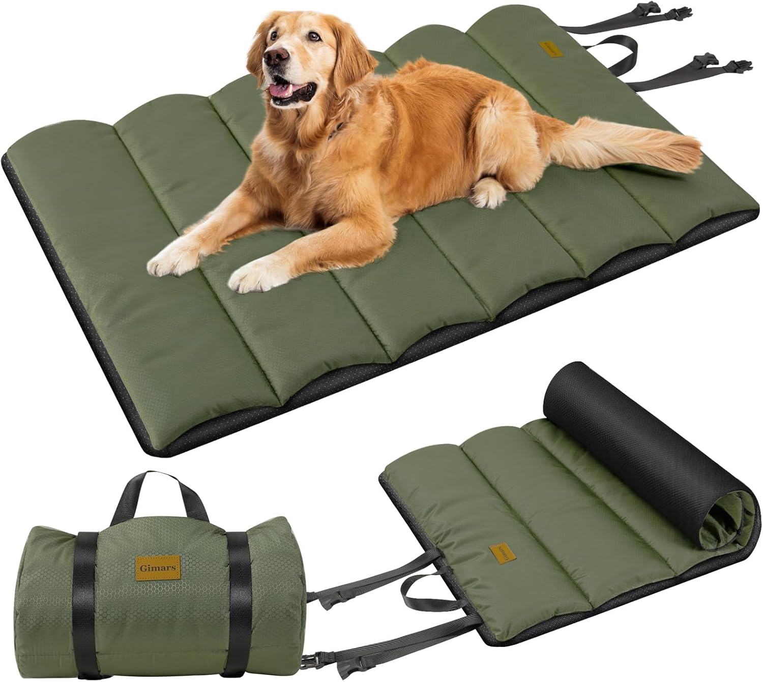 Waterproof Portable Dog Bed for Travel & Camping – Large & Foldable
