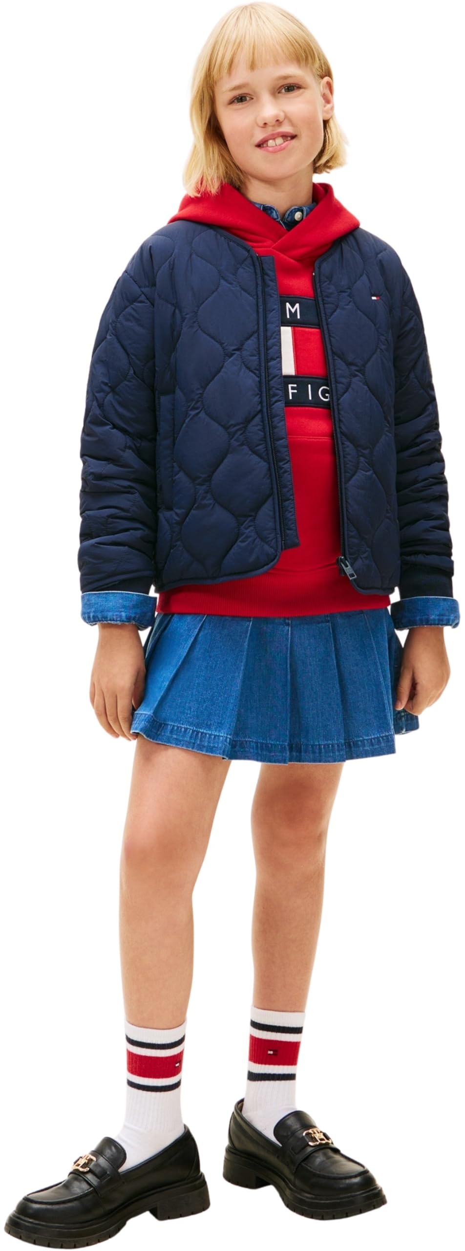 Tommy Hilfiger Quilted Lightweight Jacket Ks0ks00731 Altre Giacche Unisex - Adulto