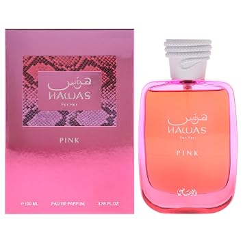 RASASI Hawas Collection - Hawas Pink for Women - 3.38 oz EDP Spray