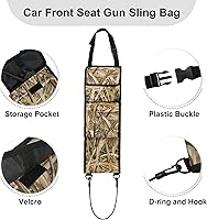 Vista 3 de mydays - Soporte organizador de pistolas para parte trasera de asiento frontal de vehículo para rifles de caza escopetas (color camuflaje)