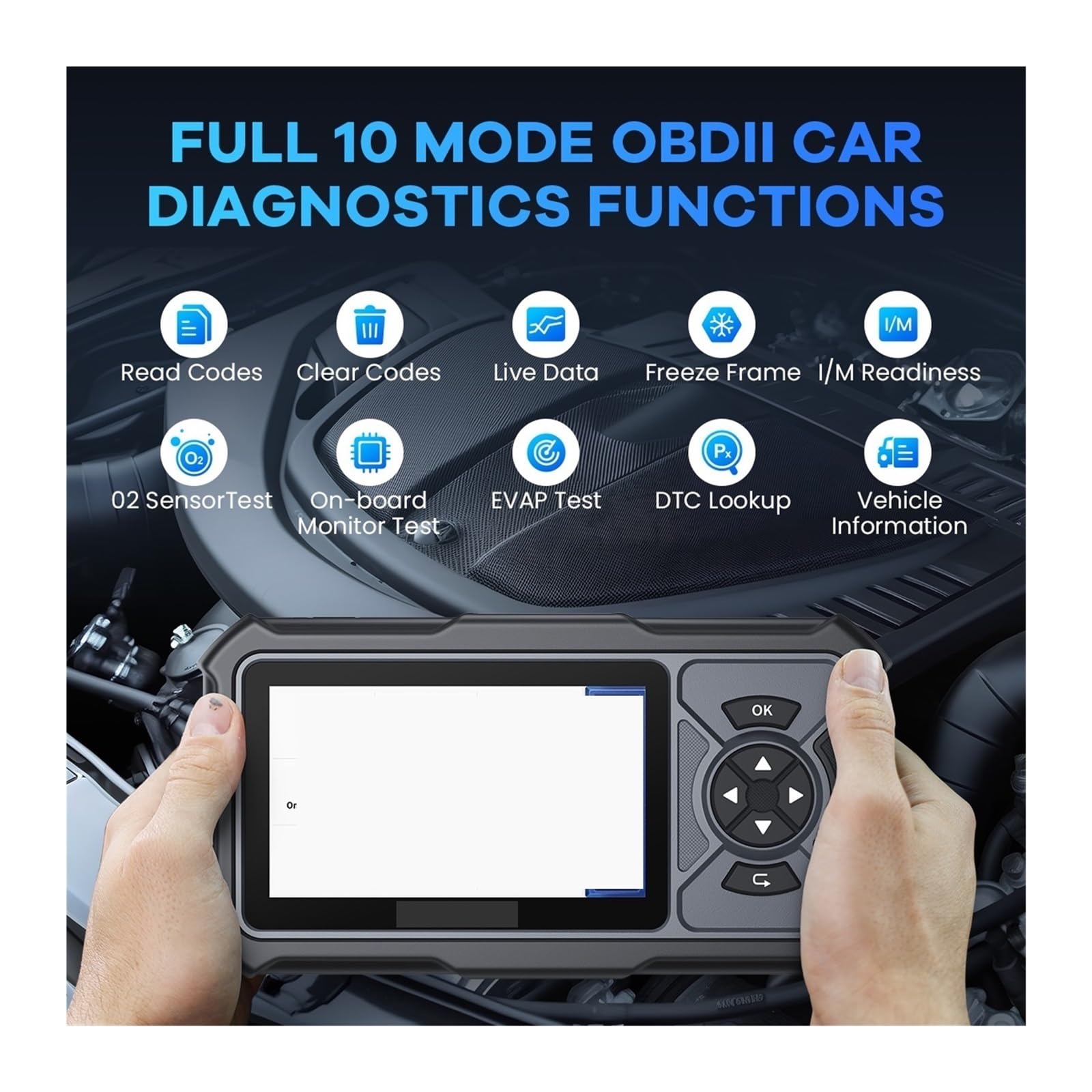 CDE900 OBD2 Automotive Scanner Tool Pełny system 5 narzędzi diagnostycznych do resetowania