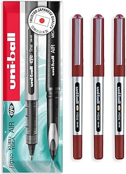 Uni-Ball Eye Micro UB-150 Tintenroller, Blau, 12 Stück
