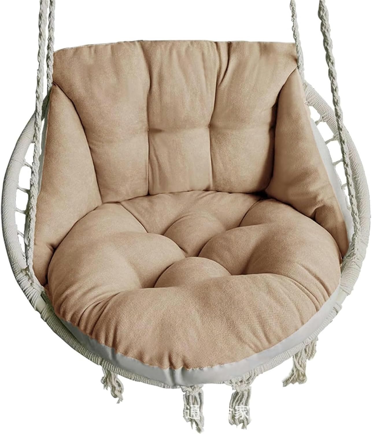 Outdoor Thicken Hanging Egg Chair Cushion (Only Cushion) - 65x70x50cm(Red)