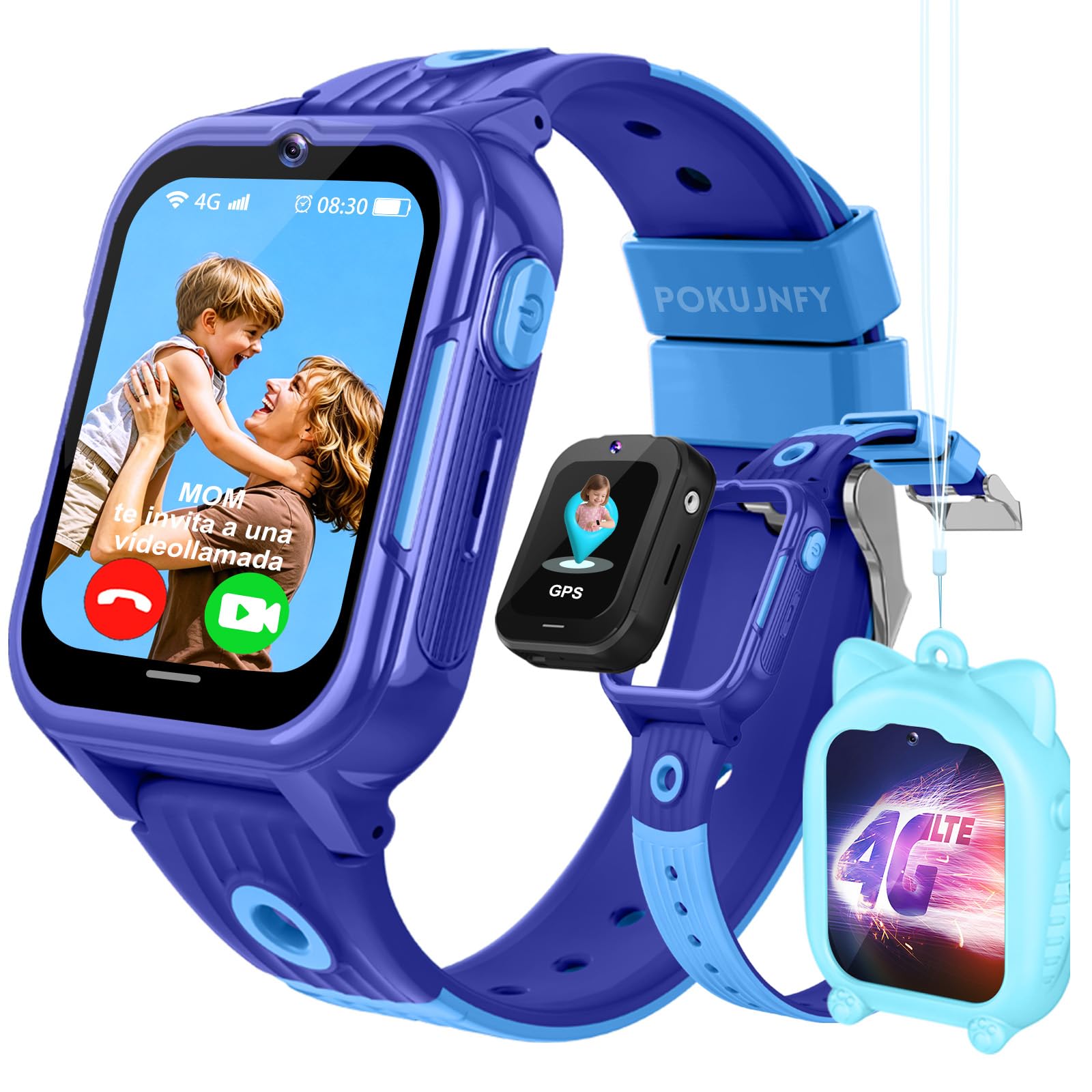 4G Reloj Inteligente Niño GPS y Llamadas SOS Videollamadas