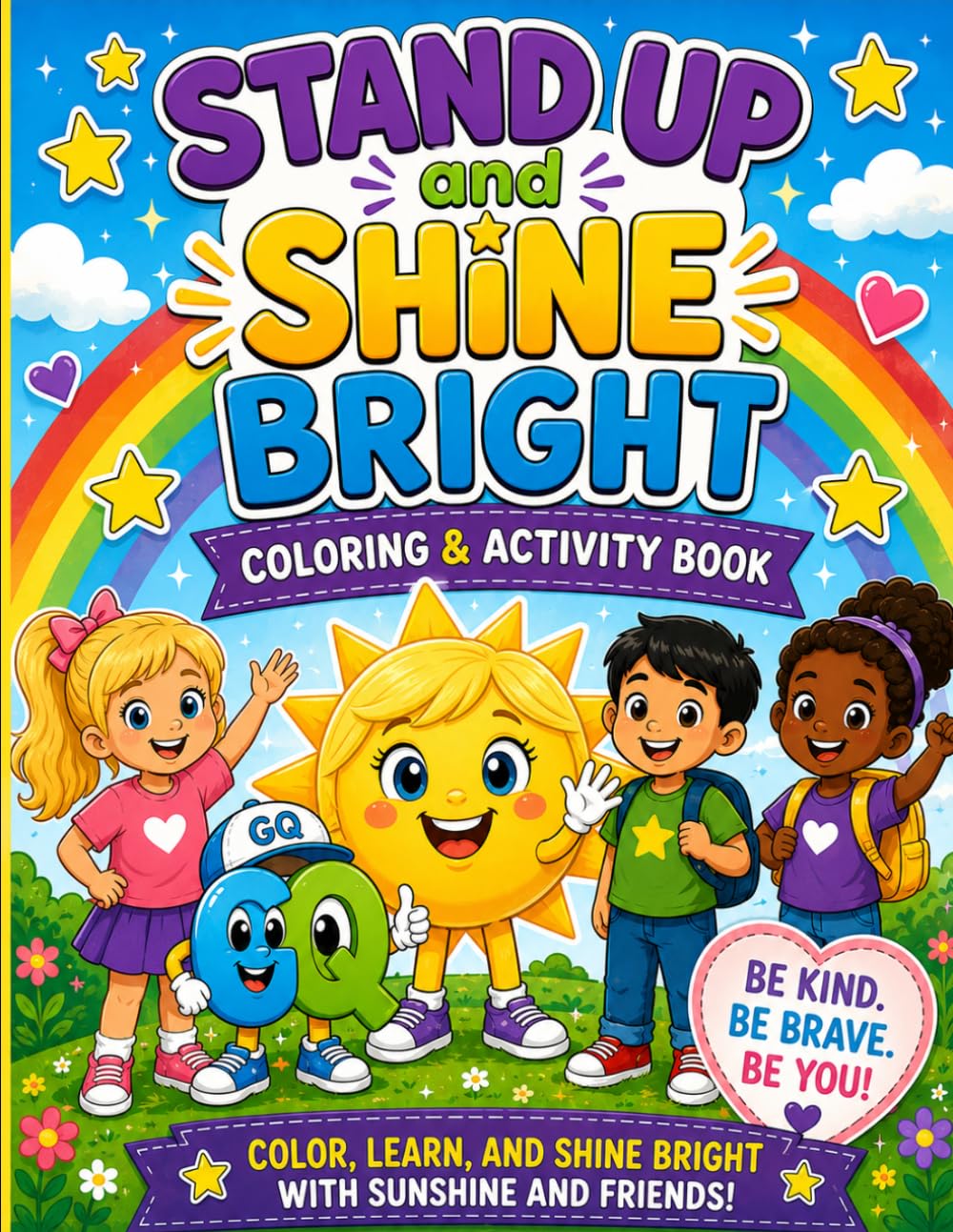 Stand Up and Shine Bright: Coloring & Activity book